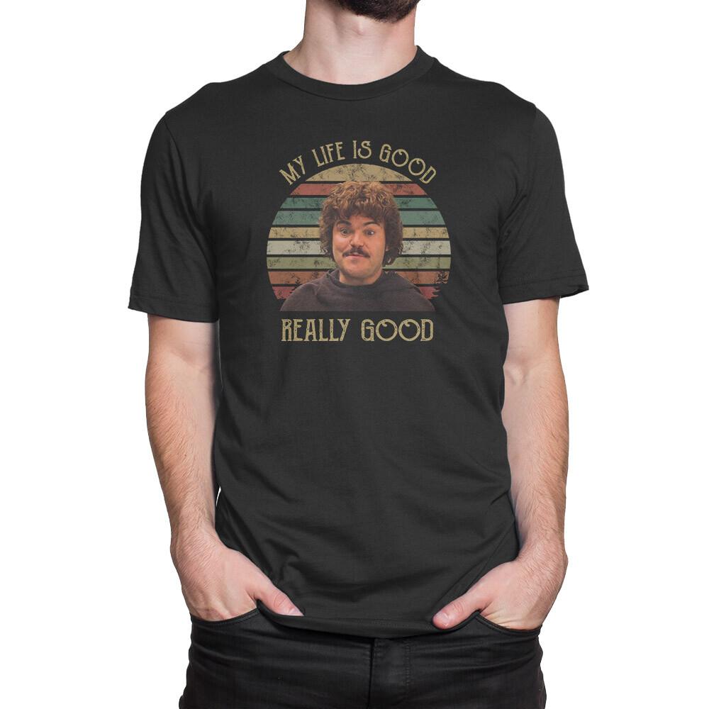 Nacho Libre Movie Nacho Comedy Vintage Funny T-Shirt, Classic Movie Shirt Unisex T-Shirt XL