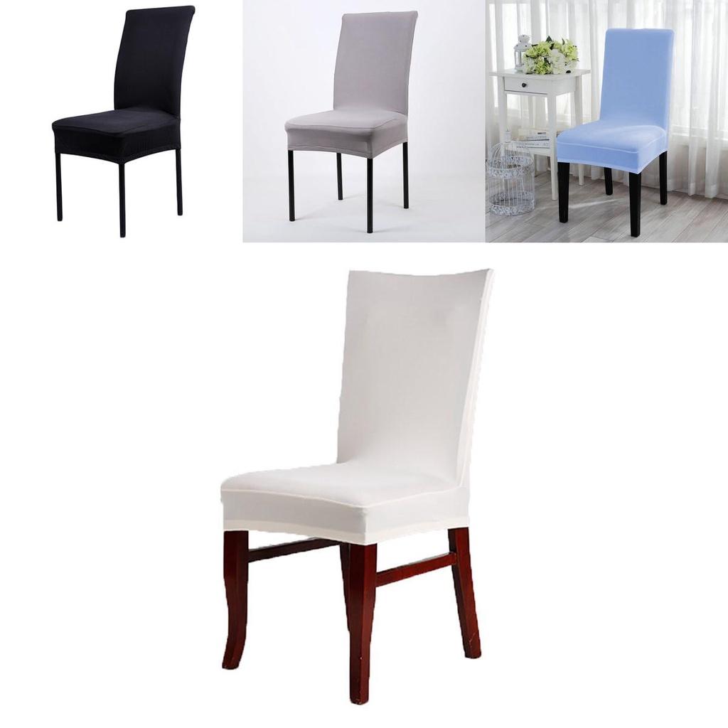 Premium Stretch Spandex Dining Room Chair Cover For Elegant Furniture Decor