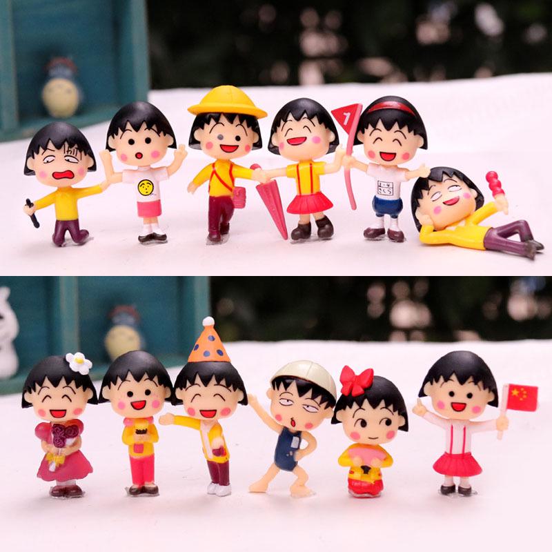

Chibi Maruko-chan Fun Life Figurine Doll Cake Topper
