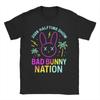 Bad Bunny cute graphic New Unisexs TShirt Unisex ONeck 100 Cotton Short Sleeve Y2k Oversized Popular Fashion Tee Fans Gifts