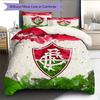Fluminense FC  Pattern Bedding Quilt Set  Home Decoration  Gift (1 * duvet cover + 2 * pillowcase  without core)