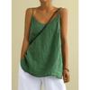 Summer Loose Casual Women Sling Vest Fashion New Simple Solid Color Inner Sleeveless Versatile Bottoming Tank Top Elegant Office Women Clothing
