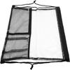 2 Pack Black Transparent Cinch Bag Mesh Pocket See Through Pouch Drawstring Backpack  Concerts