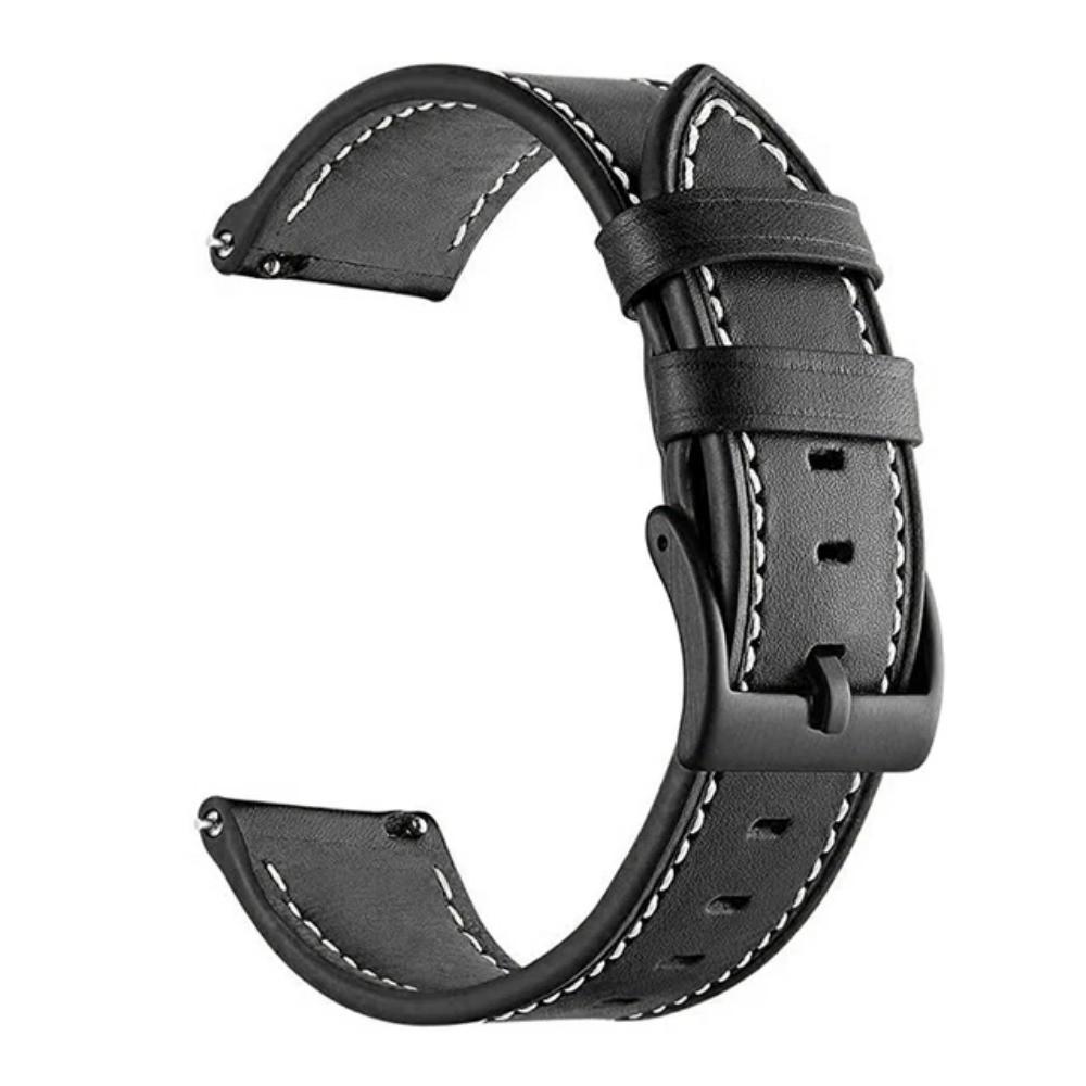 Watchband 20mm 22mm Leather Strap For Samsung Galaxy Watch 5 Pro 45mm/4 Classic 46mm 42mm Bracelet Belt Watch 5/4 44mm 40mm Watch Band