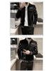 European Lapel Men's Jacket: Trendy Autumn/Winter Casual Outerwear
