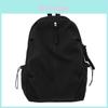 Nylon Student Backpack With Multiple Pockets For Daily Use