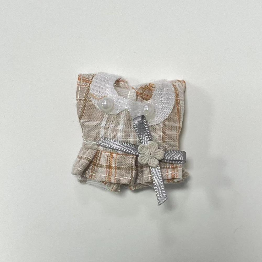 8-10cm Süßes Prinzessinnenkleid Geeignet für Koala Diary Mini-Kaninchenpuppenkleidung Modekleid Rock Dekoration DIY