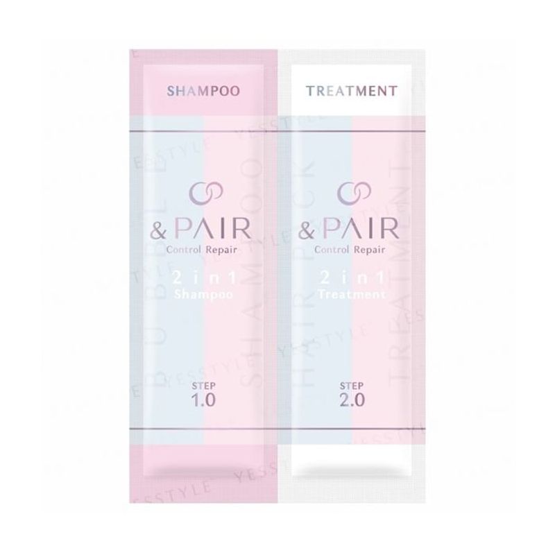 ViCREA - &Pair Control Repair 2 In 1 Shampoo & Trearment Sachet Set