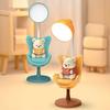 Cute Bear Desk Lamp 3 Lighting Modes LED Nursery Bedside Table Lamp Rechargeable Night Light for Bedroom Study