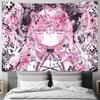 Luxury Fashion Hot Cute Pink Angel Tapestry Decoration Bedroom Dormitory Background Cloth Holiday Home Living Room Club Tapestry