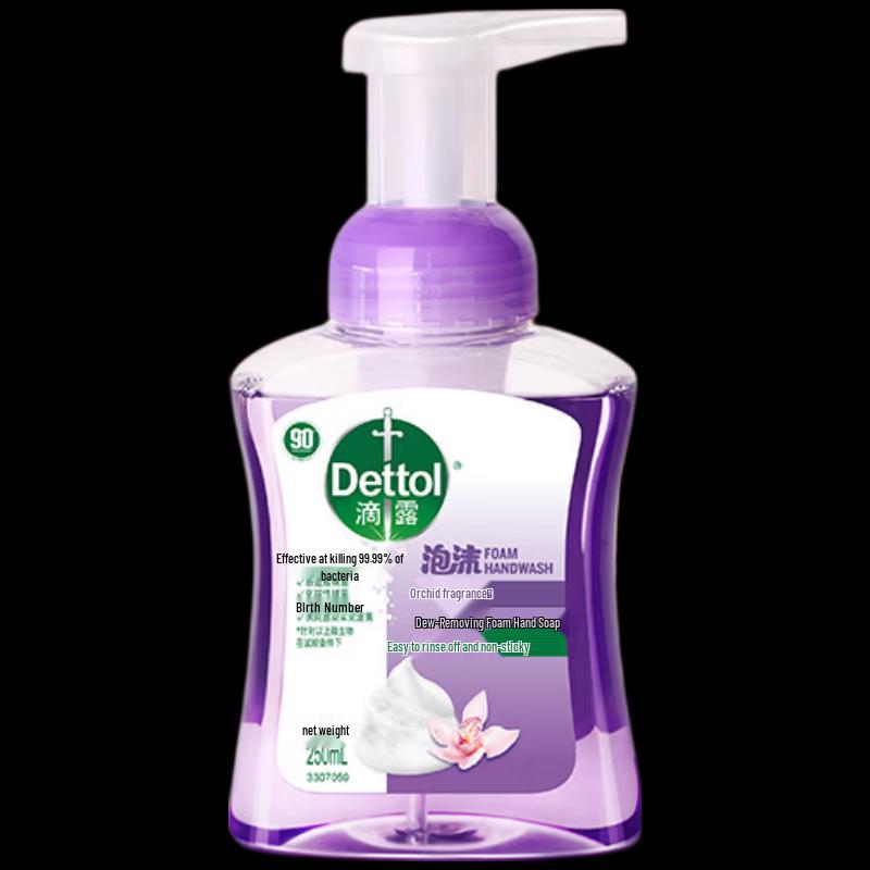 

Dettol Gentle Cleansing Foaming Hand Wash, Orchid Fragrance Twin Pack
