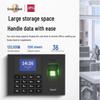 Deli Fingerprint Attendance Time Clock Machine CN Plug (adapter Included)
