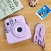 Instax Mini 13 Camera Case PU Leather Protective Bag With Photo Album Fujifilm Instant - Pastel Colors