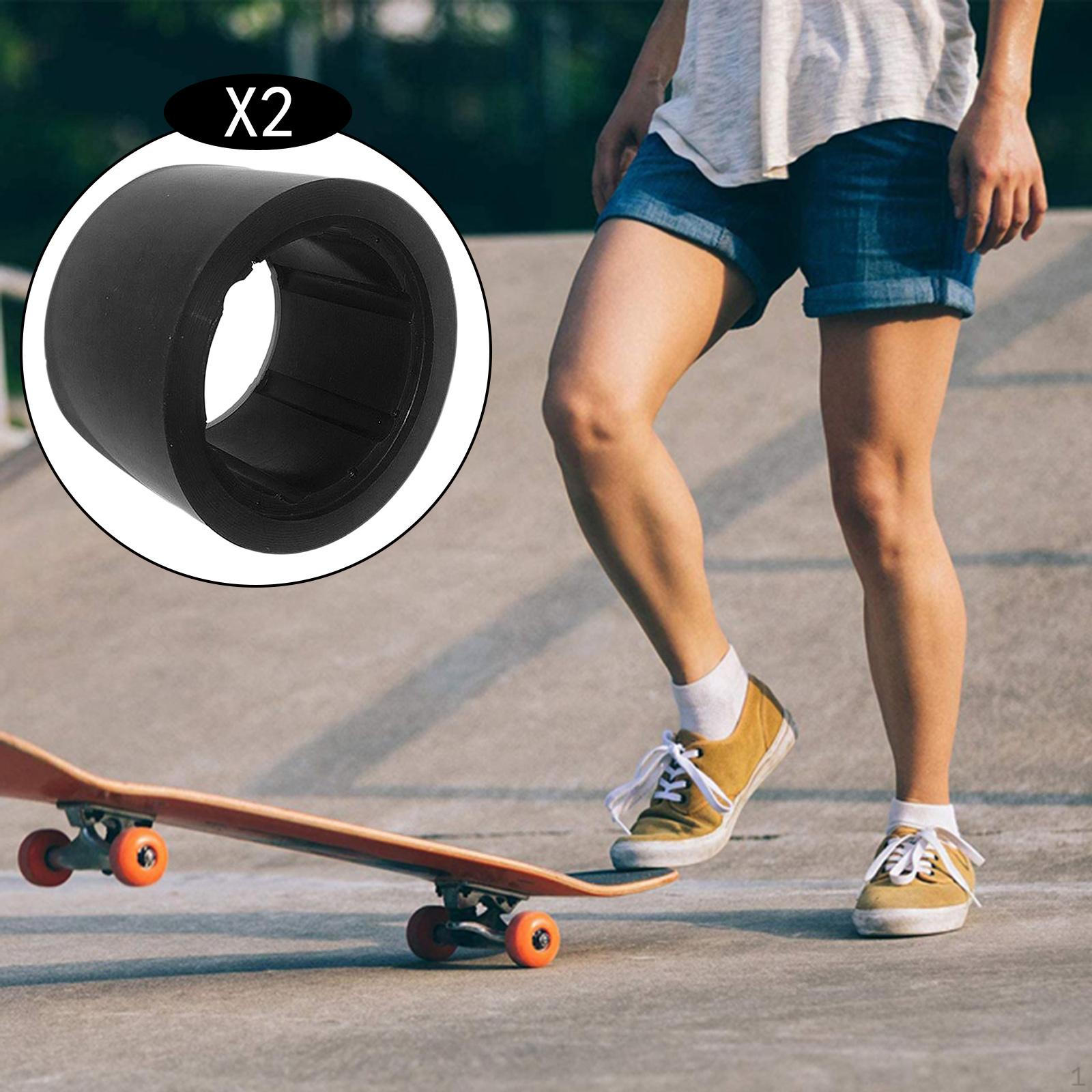 

2 шт. Электрическое мотор-колесо, крышка шины, колесо для скейтборда, ПУ, съемное и