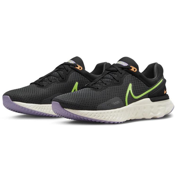 New Nike React Miler 3 Anthracite Ghost Green Lavender DD0490-005