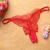 Butterfly Lace Micro Women Open Thongs G Strings Transparent Underwear