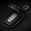 Leather Keychain Car Key Bag Multi Function Key Case for Mitsubishi Outlander Pajero Lancer Evolution RALLIART Car Accessories