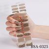 Gel Nail Sticker Waterproof Leopard Print Bronzing Free Baking Lamp Gel Nail Sticker Full Sticker UV Free