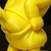 3D Printed Funny Duck Statue Cute Duck Wearing Pants Figurine Novelty Collectible Animal Ornaments for Office Desk Shelf Decor