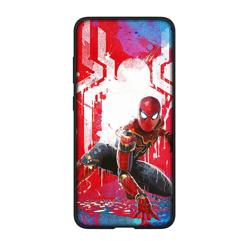 for iPhone 17 16 15 Xiaomi Poco F7 F8 X7 X6 C85 C75 C71 M8 Redmi Note 14 13 12 Pro Max 14C 13C 15C A3 A4 Phone Case Anime Spider Man Spiderman Cover