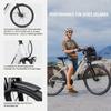 Electric Bike DERUIZ Quartz 28'' 250w Motor City Ebike - 48V 13.4Ah Battery Up To 161km Range, Hydraulic Brakes, Torque Sensor, 8 Speed, White