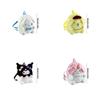 Cute Plush Cartoon Animal Backpack For Kids Kuroomi Transforming Meriedy