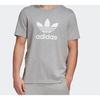 Adidas Originals Trefoil Logo Sports Short Sleeve T-Shirt Men Tops Medium-Heather-Grey CY4574