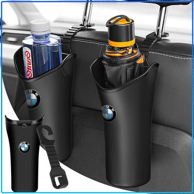 1/2Pcs Car Styling Car Storage Box Umbrella Garbage Organizer Bucket For M Performance 1 3 5 7 Series M3 M4 M5 M6 X1 X3 X5 X6 X7 E30 E34 E36 E39