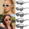 Foreign Trade Retro Triangular Small Frame Cat Eye Sunglasses Sunglasses Shading Women'S Sunglasses