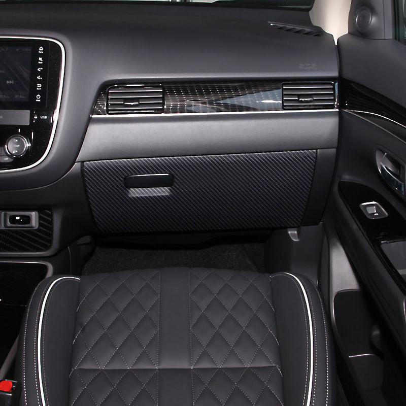For Mitsubishi Outlander 2014-2024 2025 Car Inner Door Anti-Kick Pad Cover Sticker Glove Box Anti-dirty Protective Accessories