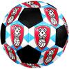 SIZE 5 Rotherham United F.C. Soccer Ball Colorful All Ages Machine Stitched PVC Competition Ready Durable High-Bounce
