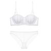 Sexy Lace Contrasting Underwear Women Gather Bra Upper Support Anti-sagging Large Size Bra Women