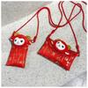 Thickened Lucky Red Pocket Cartoon New Year Red Envelope Money Packing Bag  Chinese New Year Gift