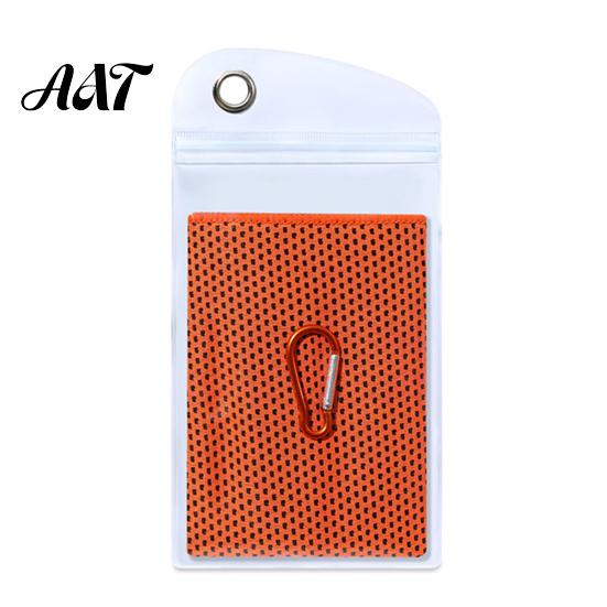 Yoga Exercise Towel 90x30cm Cooling for Face, Chilly Sports with Storage Bag Hot Weather Relief And Carabiner, Portable Cold Neck Wrap
