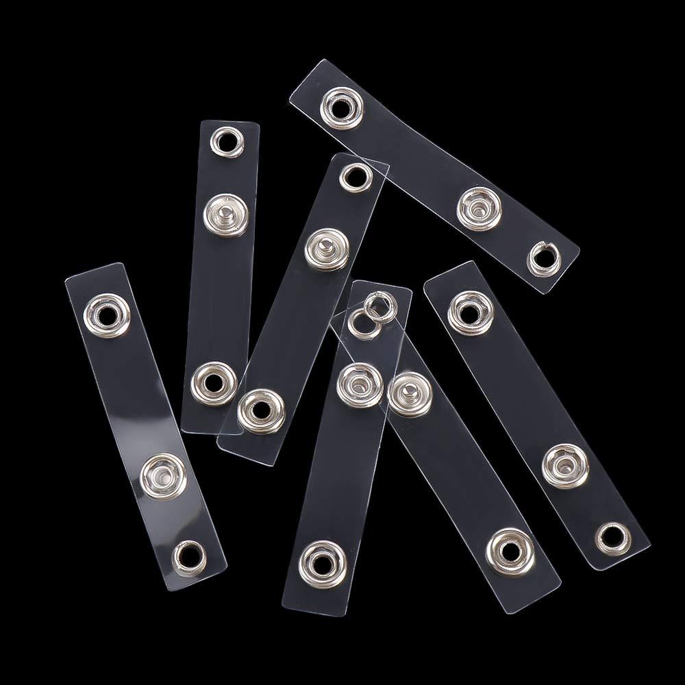 Badge Holder Transparent ID Card Holder Card Holder Lanyard Card Holder Buckle Name Card Keychains