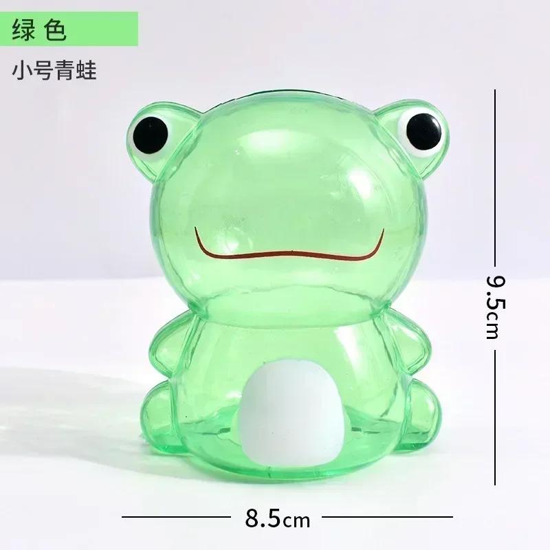 Creative Little Bear Piggy Bank Transparent Coin Paper Money Saving Box Cute Safe Deposit Box Kids Holiday Gift Desktop Decor