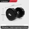 WEISHIDUN 12-Sided Coated Dumbbells