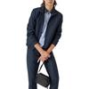 EMPORIO ARMANI Jackets Men's Navy Blue Stand Collar Moderate H31R29-C1051-1919