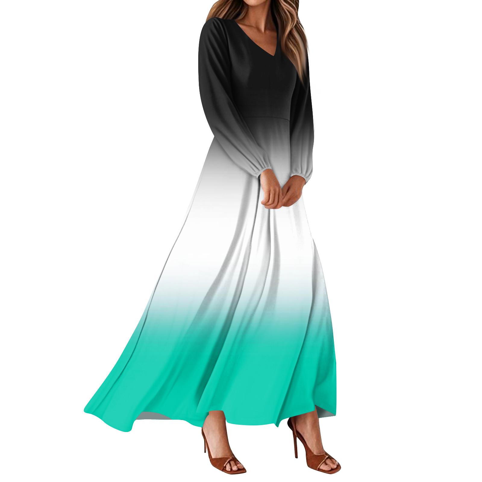 

Женские летние платья Повседневные платья макси с длинным рукавом Милые платья макси с цветочным принтом Платья для гостей на свадьбу Легкие платья XL белый