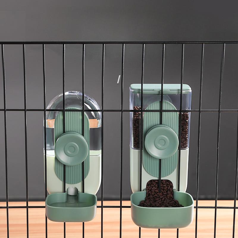 2026 New Hanging Pet Water Bottle Automatic Cat Dog Feeder Cup Clip On Cage Water Dispenser for Small Animals MIT