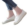 Ladies Casual Comfort Ripped Slip On Lazy Shoes Female Womens Flat Slip On Canvas Summer Strap Loafers Straw Espadrilles2025