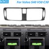 For Volvo S40 V50 2004-2011 C30 2006-2013 Carbon Fiber Central Air Conditioning Outlet Vent Panel Cover Car Accessories Sticker