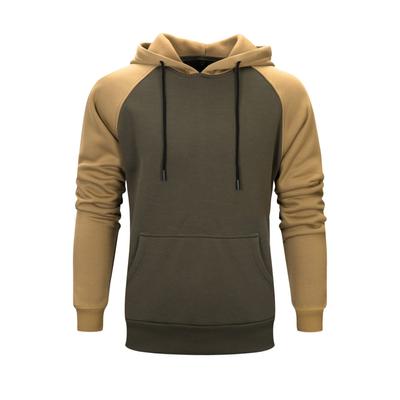 Pulôveres esportivos fitness masculino com capuz outono inverno roupas manga retalhos pulôver masculino