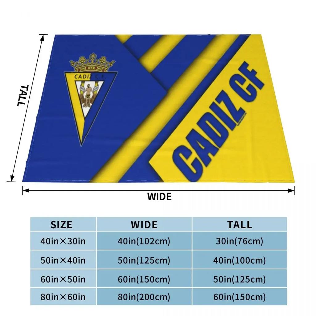 CADIZ FC Throw Blanket Luxury Brand Blanket blankets for winter