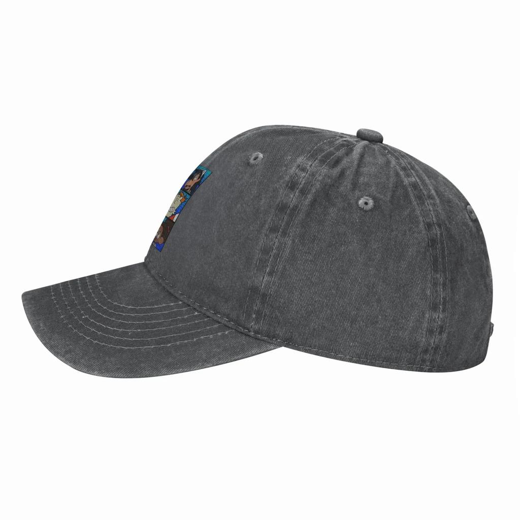 Craig of the Creek Characters Blue Denim Fabric Cap Casual Baseball Caps Adjustable Hat Summer Unisex Baseball Hats
