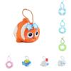 Adorable Ocean Animal Plush Keychain Collection Featuring Cute Turtles Clownfish Dolphins And Seals