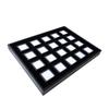 Jewelry Display Tray with 20 Compartments Metal for Jewelers