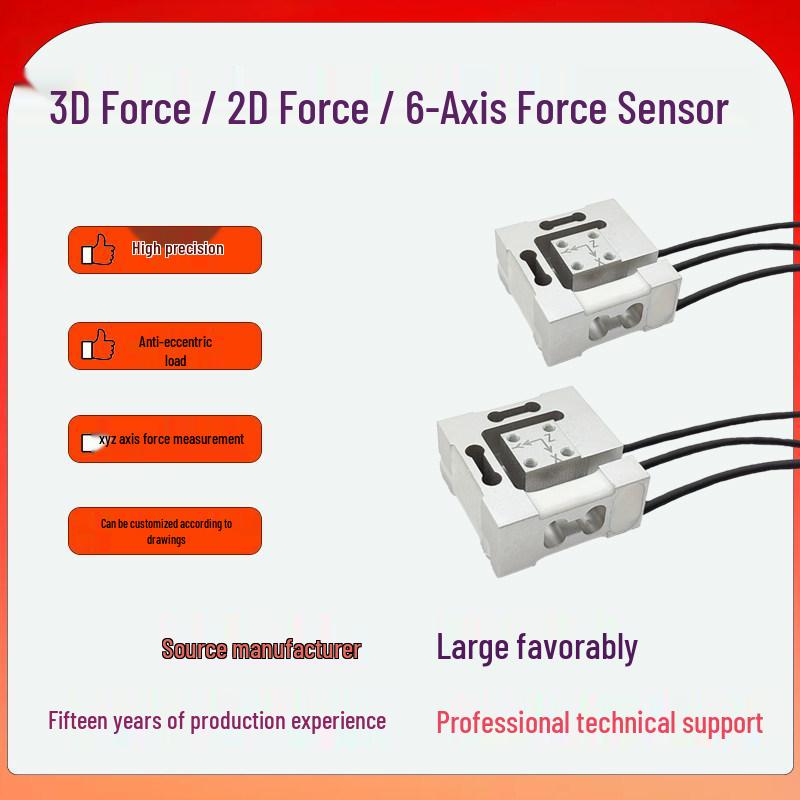 5N Underwater 3D Force Sensor, 2D/3D Measuring Instrument, 10N/50N Capacity