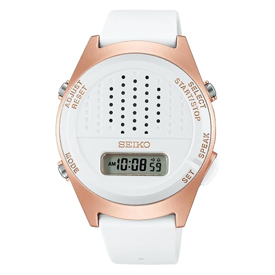 [SEIKO HODINKY] Mluvící digitální hodinky SBJS013 Unisex Napájené baterií Quartz Funkce hlasového oznamování