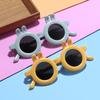 New fashion small ear rabbit children's sunglasses photo party children's sunglasses small circle baby glasses